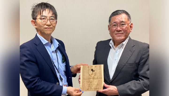 石狩市 市有林間伐促進プロジェクトへ寄付